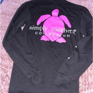Simply Southern black long sleeve.